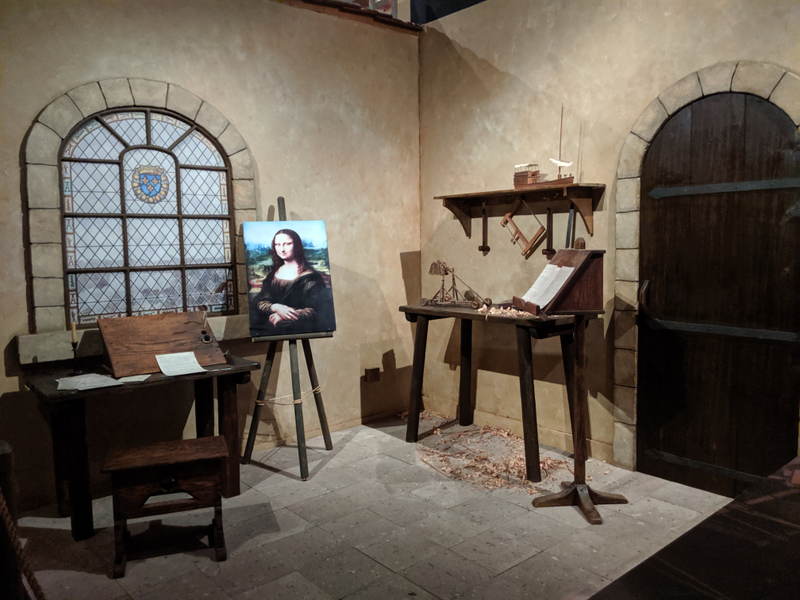 Illustration for article titled Pictures from the Reagan Library: The da Vinci Exhibit